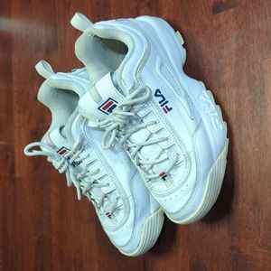 FILA Disruptor 2 Women's 6.5 white/navy/red